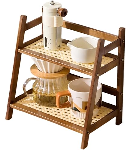 YWJLQH Présentoir à Tasses à Café, étagère Pratique pour La Cuisine, Le Bureau, Le Salon, Le Comptoir, 43x12.5x50cm YWJLQH Présentoir à Tasses à Café, étagère Pratique pour La Cuisine, Le Bureau, Le Salon, Le Comptoir, 43x12.5x50cm