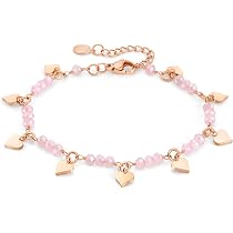 Nomination Collana Allure Donna In Acciaio Con 2 Zirconi Fuxia, Lunghezza 45-54 Cm Regolabile, Made In Italy, Gioiello Originale