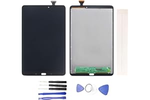 JayTong Digitizer Ecran LCD D'affichage + Écran Tactile Verre Assemblé Remplacement + Outils pour Galaxy Tab E 9.6 SM-T560 T560 T561 Noir