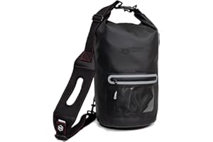 Mission Darkness Dry Shield Faraday Tote 15L // Waterproof Dry Bag for Electronic Device Security & Transport // Signal Blocking, Anti-Tracking, EMP Shield, Data Privacy for Phones, Tablets, Laptops