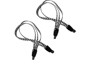 YIHECWY 2Pcs Bike Elastic Strap Heavy Duty Bungee Cords with Double Hooks Adjustable Bike Bungee Cords Tension Straps with Hooks Elastic Luggage Straps for Camping Loads on Bicycles House Moving