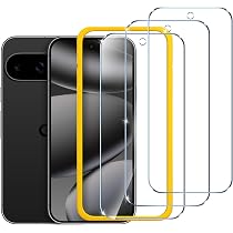 Film Protection Verre Trempé Pour Google Pixel 9 Et 9 Pro - Anti-rayures 9H, Anti-bulles, Facile à Poser - Lot Neuf