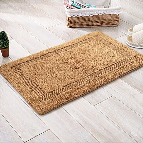 Double-sided thick absorbent mats thick chenille living room floor mat anti-slip bathroom mat 15 x 23 inch approx