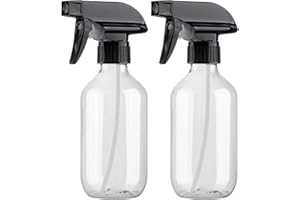 Baoqifong Flacon Pulvérisateur | Lot de 2 Bouteilles à pour Liquides,Vaporisateur Multifonctionnel avec Accessoires pour les Cheveux le Jardin le Studio la Maison la Cuisine Parfum et Usage