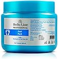 Vedic Line Revitalising Foot Pack, Reduce Roughness, Dryness With Tea Tree Oil & Eucalyptus Oil For Refresh Clean Feet, 400Ml