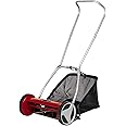 Einhell GC-HM 400 Hand Push Lawnmower -- Manual Lawn-Mower With 40cm Cutting Width, 27L Grass Box, 4 Cutting Height Levels -- Walk-Behind Lawn Mower For Small Gardens