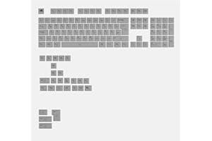 ‎GLORIOUS Glorious Gaming Polychroma RGB Keycaps, Translucent, for Mechanical 100%, 75%, 65% and 60% Gaming Keyboards, for ANSI, ISO, Windows & macOS, German QWERTZ Assignment