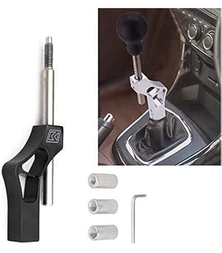 Reminnbor prolunga leva cambio t4 + Prolunga pomello cambio 5 Estensione leva cambio marce per T4 1990-2003 nera