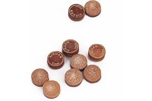 Gazechimp Lot 10 Procedes Queue De Billard Pour Billard Anglais - 11 x 5mm