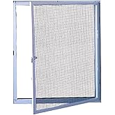 Mobee Fay-Single Tulle Fly Screen Glass Door Fly Screen Black Fly Protector + 5Mt Tape 100x150 1410