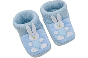 Mansuri Baby Boys Girls 1 Pair Booties Baby Bunny Bootees Soft Touch Booties S421