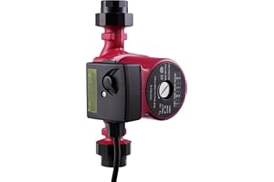 Teodute 220 V, högeffektiv cirkulationspump, 3 hastigheter 46/85/100 W, 6 m höjd, gjutjärn, varmvattenpump för centralvärme
