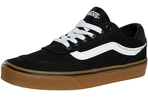 Vans Hombre Zapatillas De Lona Brooklyn, Black/Gum