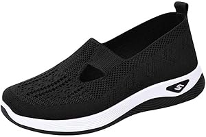 SYDUZAX Scarpe Donna con Plantare Estraibile Scarpe da Ginnastica Sportive Sneakers Running Basse Basket Sport Outdoor Fitness Mesh Scarpe da Corsa Scarpe Ortopediche Donna Mocassini Zeppa