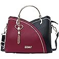 PU Leather Fashion Crossbody Bag with Chain for Women, Handbags Shoulder Bags Ladies Designer Top Handle Satchel Tote Bag
