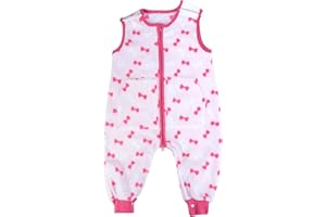 FLYISH DIRECT Śpiworek dla niemowląt z nogawkami 1 tog Polarowy śpiworek dla niemowląt bez rękawów, całoroczny śpiworek oddychający dla niemowląt z nogawkami
