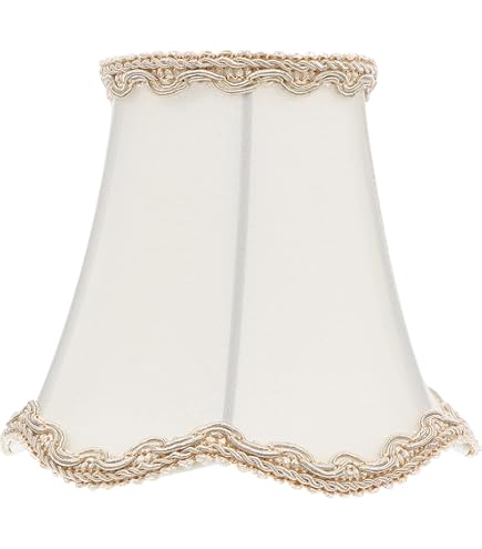 Vintage Lampenschirm Aus Stoff – 19x25 Cm, Mit Fransen, Für E27 Lampen, Europäischer Retro-Stil