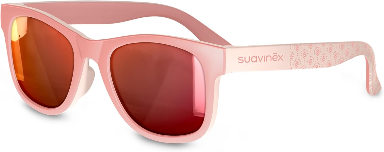 Suavinex, Gafas de Sol para Bebés de 12 a 24 Meses, Polarizadas, con Filtro UV 400, Cat. 3, 100% Protección Rayos UVA y UVB, con Funda Incluida, Muy Flexibles y Ligeras