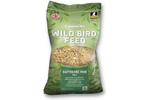 Copdock Mill Wild Bird Seed Supreme Mix 20kg – All Year-Round Bird Food – 100% Natural Ingredients Including Peanuts for Wild Birds – Suitable for All Wild Bird Species