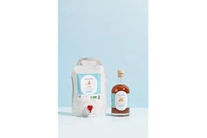 Archie - Vinaigre de cidre avec sa Mère 500Ml et son Eco-Recharge 1L - Biologique et Fabrication artisanale Normandie
