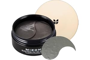 [MIZON] BLACK PEARL EYE PATCHS (x60) Soin coréen - Patchs Contour des Yeux à la Perle Noire - Anti-rides & Anti-cernes - 95% d'ingrédients naturels
