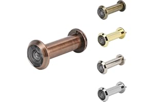 Wizjer szerokokątny 220 stopni, Haofy 1 kawałek wizjera wizjera z ekranem prywatności, szpieg bezpieczeństwa wizjera do drzwi o grubości 55 mm-90 mm, otwór Ø 16 mm, do domowego biura hotelowego, 1