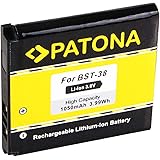 PATONA Akku BST-38 kompatibel mit Sony Ericsson C510 C905 K770i K850i R306