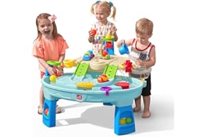 Step2 Ball Buddies Water table for children with balls | Children's plastic toy with 23 accessories incl. balls | Toy activity table for indoor or outdoor/garden