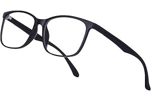 Occffy Blaulichtfilter Brille Herren Brille Ohne Sehstärke Damen Blue Light Glasses Computerbrille UV Gaming Brillen Augenbelastung Reduzieren Oc092