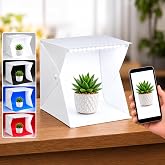TriLine Mini St&uuml;dyo Led Işıklı &Uuml;r&uuml;n Fotoğraf &Ccedil;ekim &Ccedil;adırı Pratik Katlanabilir - 40X40