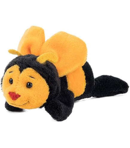 Aurora Mini Flopsie Beeswax – Peluche Ape Morbida 20,5 Cm, Eco-Friendly Con Materiali Riciclati - 3