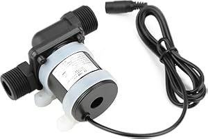 Yosoo Health Gear 12v Wasserpumpe, Tauchwasserpumpe, Mini-DC-Umlauf-Boost-Wasserpumpe Bürstenlose Wasserpumpe 12V ‑40 ℃ ~ 100 ℃ für Süßwasser und Meerwasser Mini-Wasserpumpe