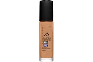‎MANHATTAN Manhattan Lasting Perfection 25 Stunden Make up, True Nude 66, feuchtigkeitsspendende Foundation, langanhaltend, hohe Deckkraft, für einen makellosen Teint, 30 ml