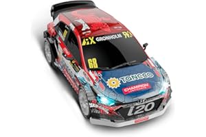 Scalextric - Coche de carreras ADVANCE - Coche Slot escala 1:32 (Hyundai i-20 RX - Gronholm)