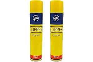 EZKART Clipper Gas - Universal Refill Fluid for Lighters, BBQ, Kitchen Torches, Culinary Torches, Soldering Tools, and More - 300ml Capacity - Reliable & Safe Fuel Solution (2)