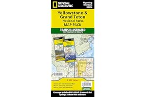 Yellowstone/grand Teton National Parks, Map Pack Bundle: Trails Illustrated National Parks (National Geographic Trails Illustrated Topographic Map)