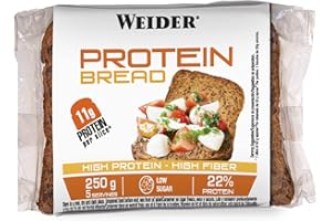 Weider Rich Protein Bread with 11g of protein. High fiber and low sugar (250 g)