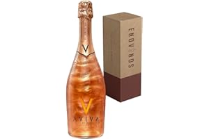 ENOVINOS THE WINE BRAND AVIVA PINK GOLD - Botella de Vino Espumoso AVIVA -Envío 24H - Seleccionado y Enviado por ENOVINOS