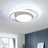 Goeco Modern Round Ceiling LED Ceiling Light, 32W 2350LM 6500K, White | LED Ceiling Light, Ceiling Light for Corridor, Bathro
