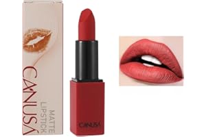 CANUSA Infallible Matte Lipstick, Infallible Matte Resistance, Long Lasting up to 8 hours, High Coverage, High Impact Lipcolour with Moisturising Creamy Formula (EXTRA-HOT 06, One Size)