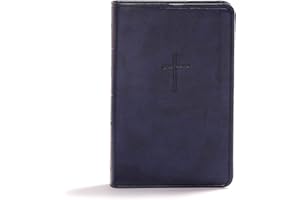 The Holy Bible: King James Version, Navy Leathertouch, KJV Compact Bible: Value Edition