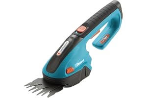 Gardena Forbici a batteria ClassicCut: Forbici tagliabordi larghezza taglio 8 cm, fino a 800 m di bordo, con protezione e caricabatteria (8885-20)