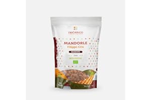 TRICARICO AZIENDA AGRICOLA Mandorle Sgusciate Bio 1 kg – Varietà Filippo Cea, Dolci e Naturali, 100% Puglia Toritto – Az. Agr. Tricarico