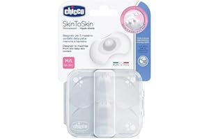 Chicco Protège-Mamelons en Silicone 2 Pièces Taille M/L
