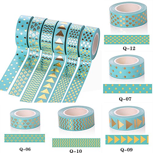 outflower 3pcs Vintage Decorative Washi Cinta para Manual Diario DIY   lbum Pegatinas Scrapbooking Color Aleatorio