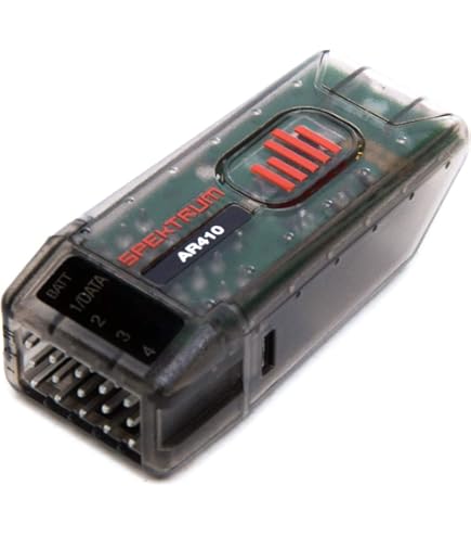 AR6610T DSMX 6-kanaals telemetrieontvanger