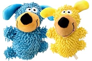 ComedyKing Hundespielzeug Welpenspielzeug, Anti Stress Hund, Kuscheltier Hund Interaktives Hunde Spielzeug Hundespielzeug Unzerstörbar, Dog Toys für Kleine, Mittlere Hunde (2pcs)