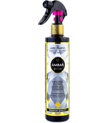 Ambar Deodorante Spray Per Ambienti 280ml – Aria Pulita Profumo Agrumi, Elimina Gli Odori