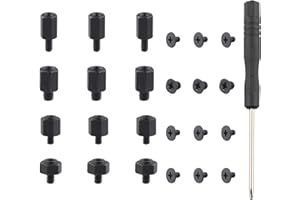 ZDE 24 pezzi Viti per PC Computer Set di Viti M.2 SSD NVMe per Scheda Madre ASUS MSI Gigabyte NGFF Raspberry Pi