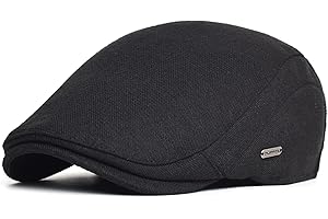 EKMTBJXY Coppola Uomo Berretto Piatto Baschi Basco Uomo Regolabile Vintage Scozzesi Irlandese Newsboy cap